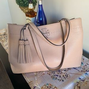 Tory Burch McGraw sand tote
